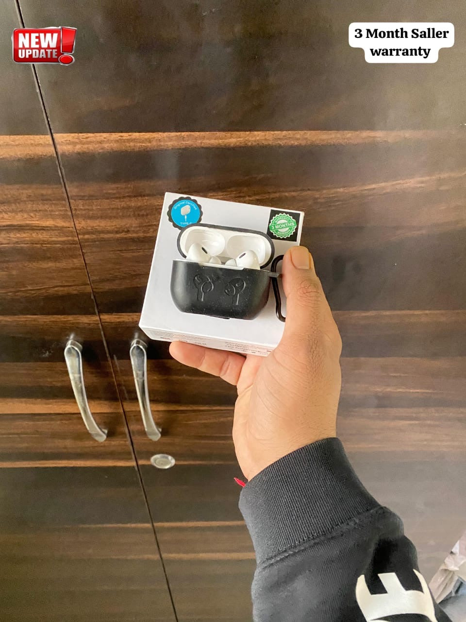 APPLE AIRPODS PRO 2 generation made in usa πΊπΈ volume control up down like original