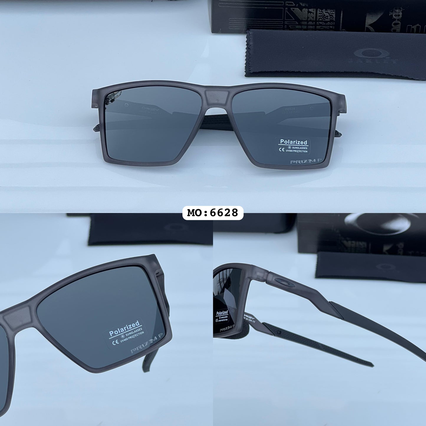 OACKLEY 6628 GREY BLACK