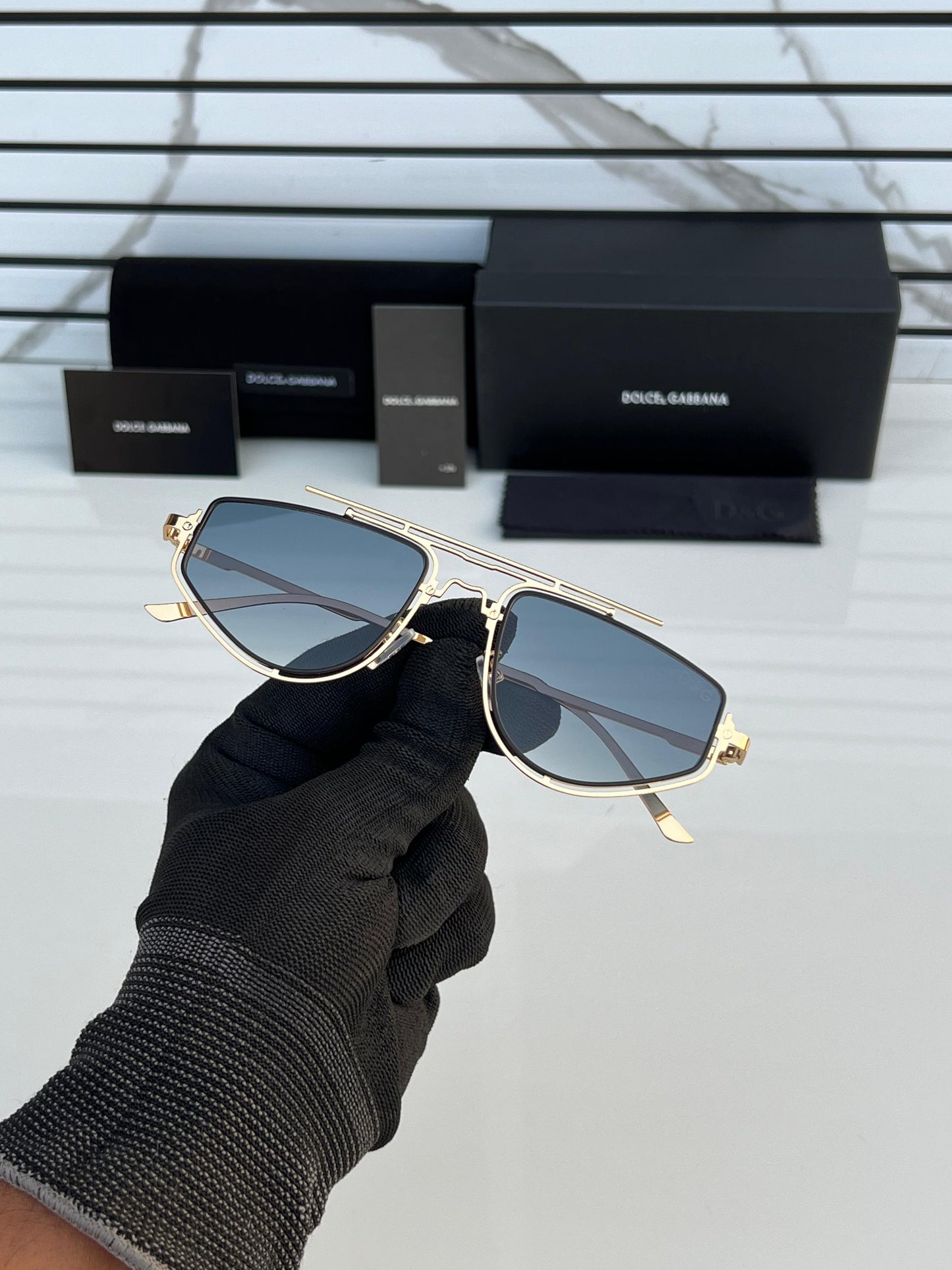 DOLCE GABBANA GOLD SEA GREEN