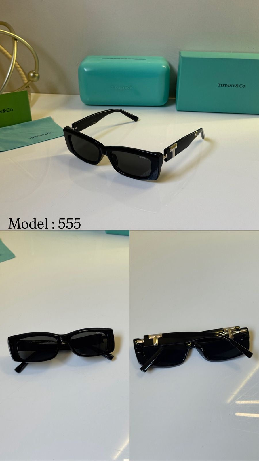 TIFFANY &co 555 black