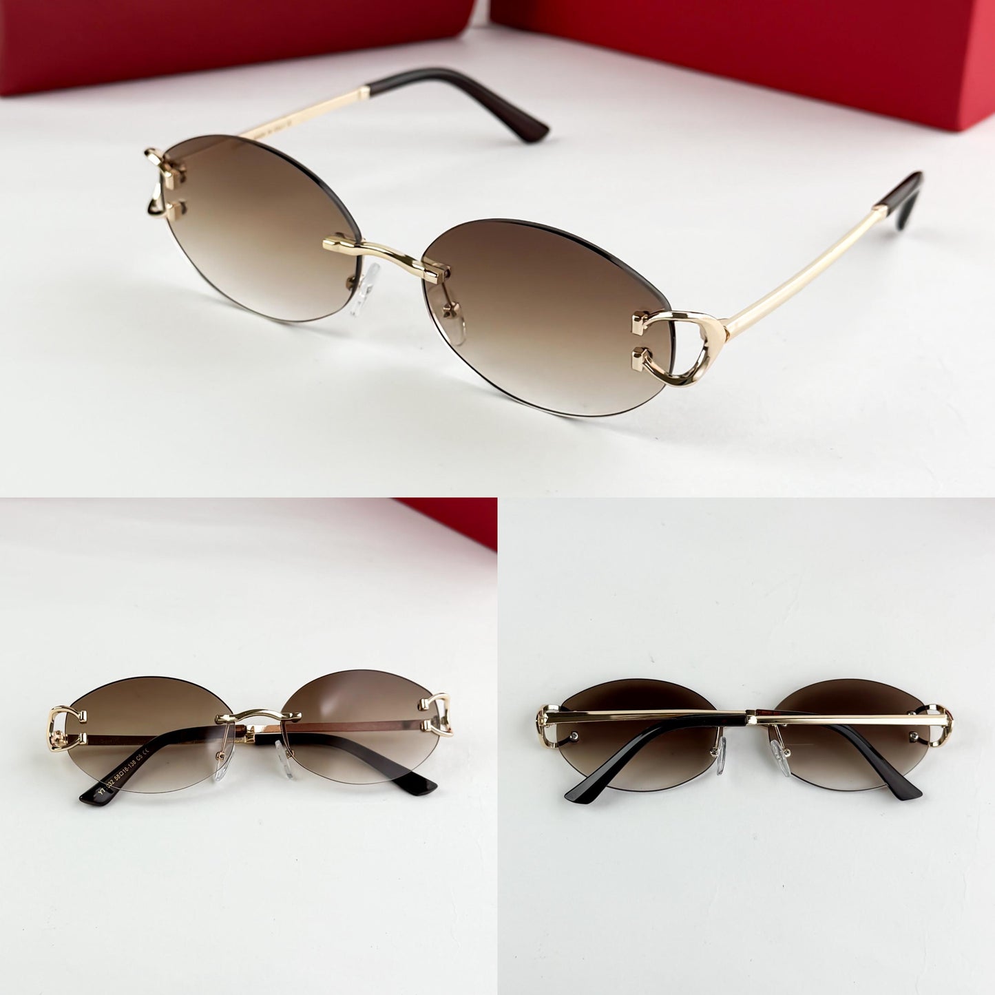 CARTIER GOLD BROWN 1032
