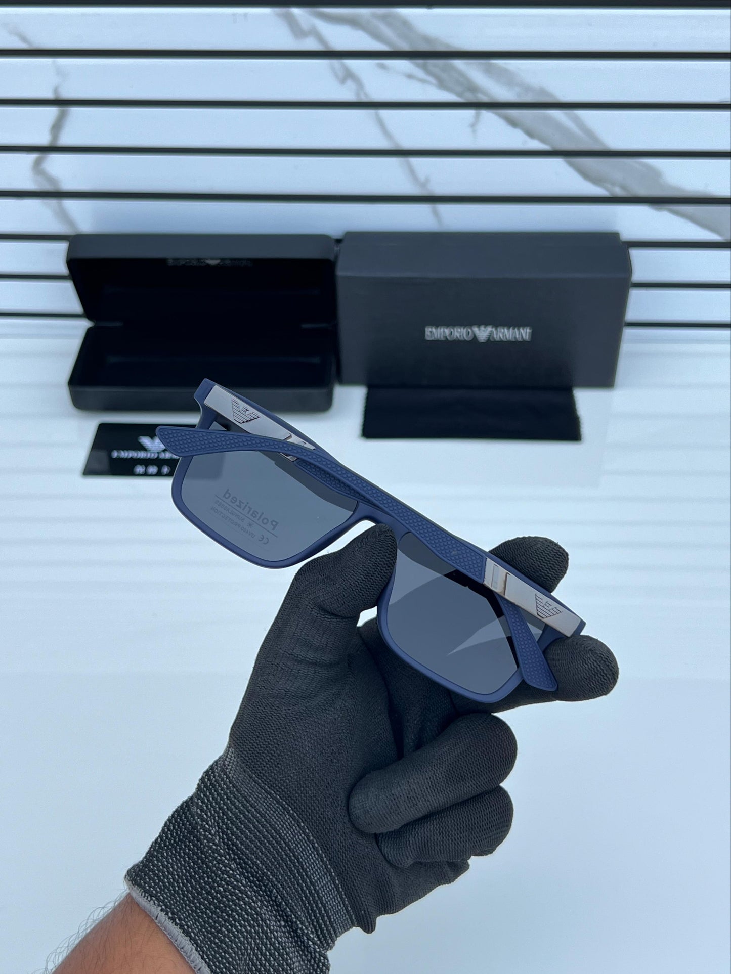 ARMANI MATT BLUE 5091