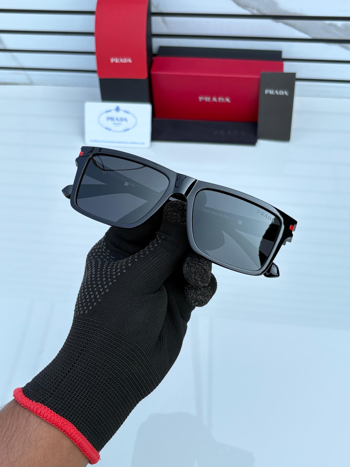PRADA FULL BLACK 1122