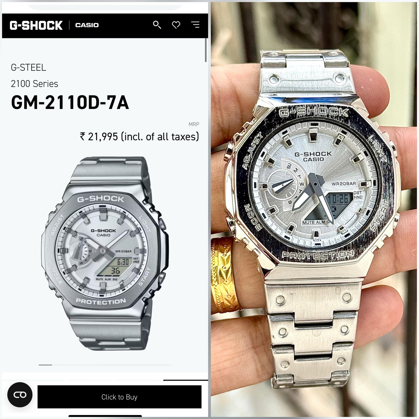 G SHOCK