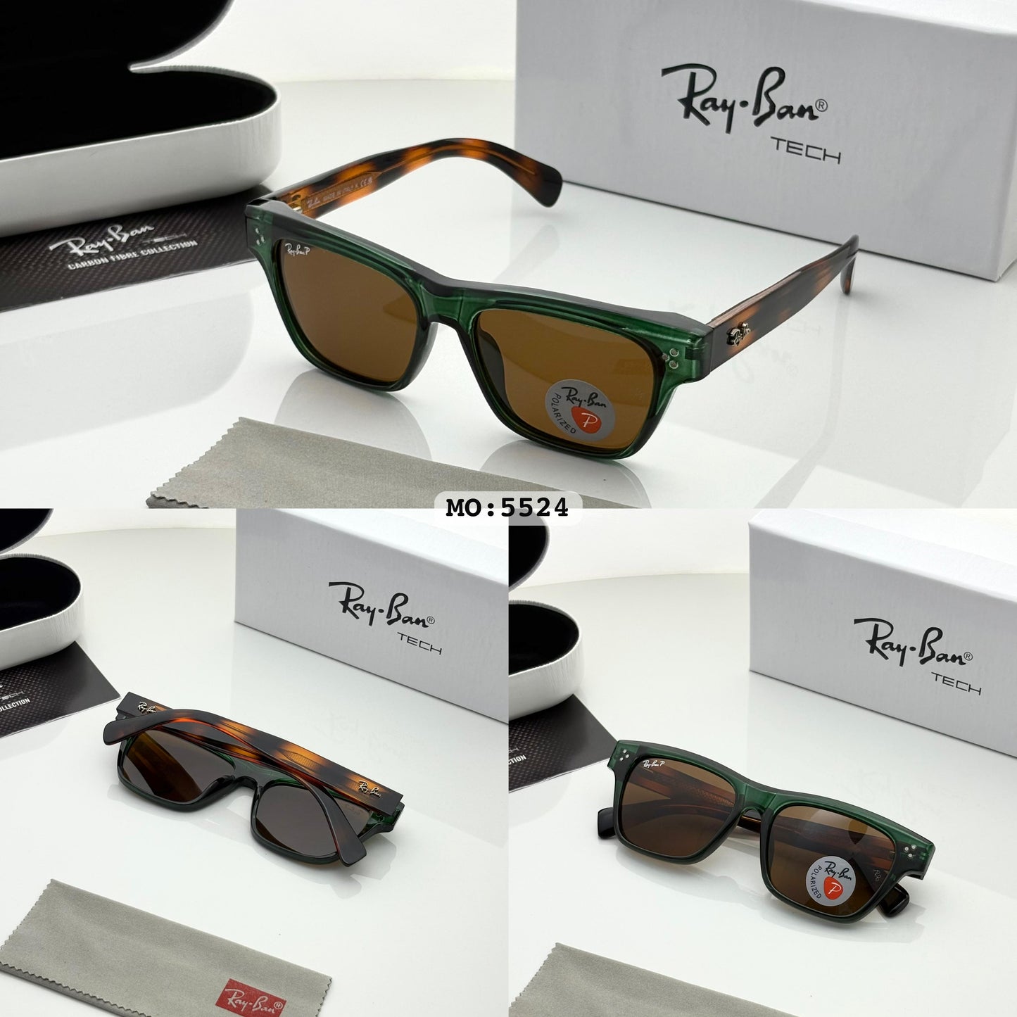 RAYBAN TIGER GREEN 5524
