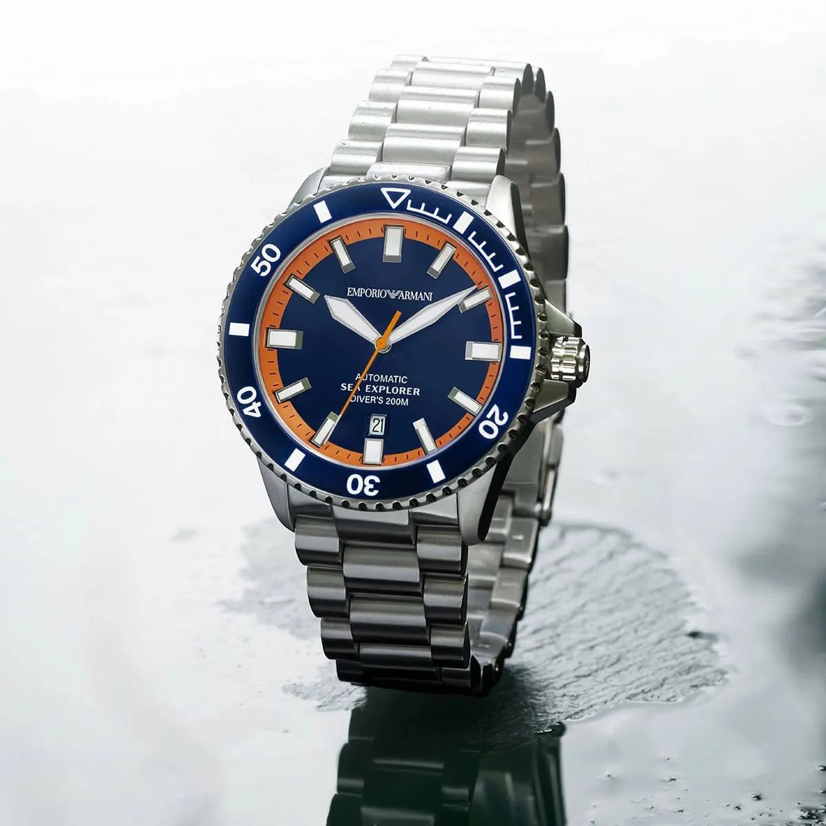 mporio Armani Sea Explorer Turquoise Blue