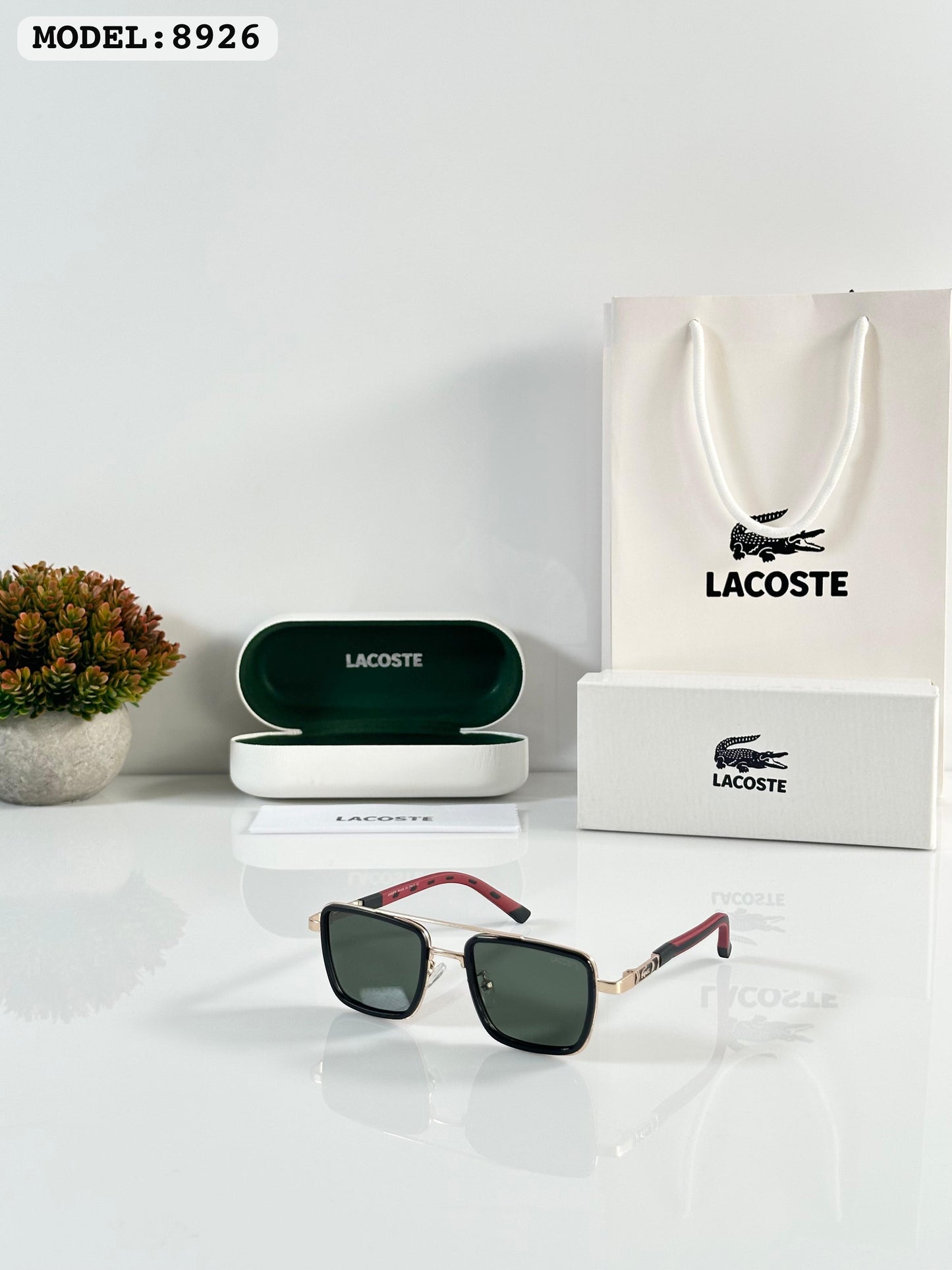 LACOSTE GOLD BLACK