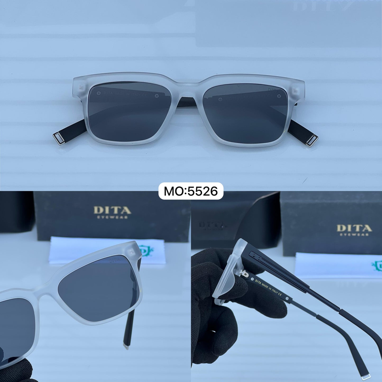 DITA 5523 WHITE BLACK