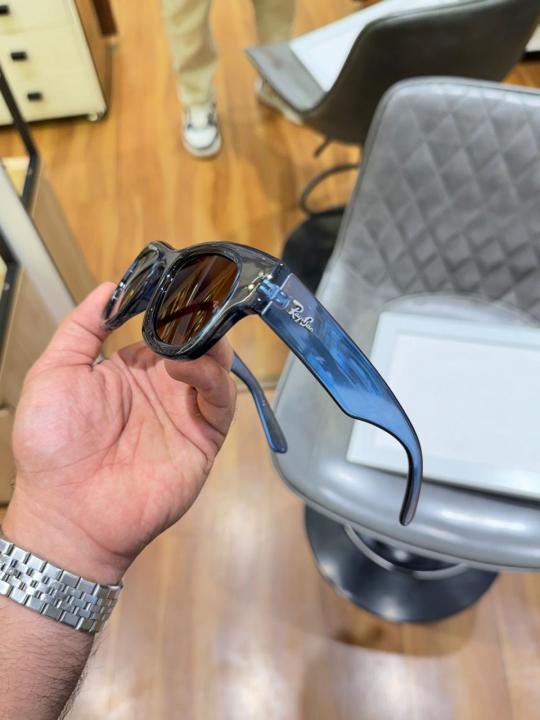 rayban 4940 puffer blue brown
