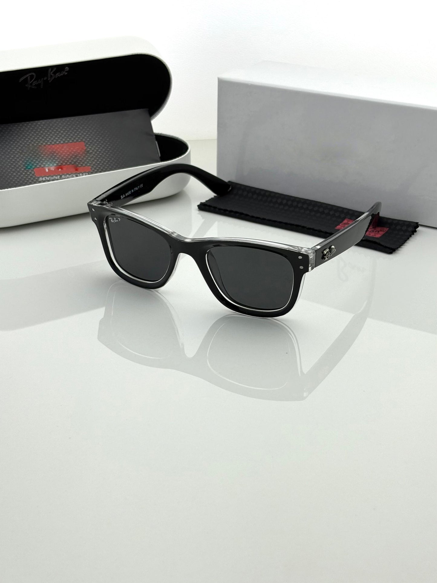 Rayban 0502 Transparent tone black