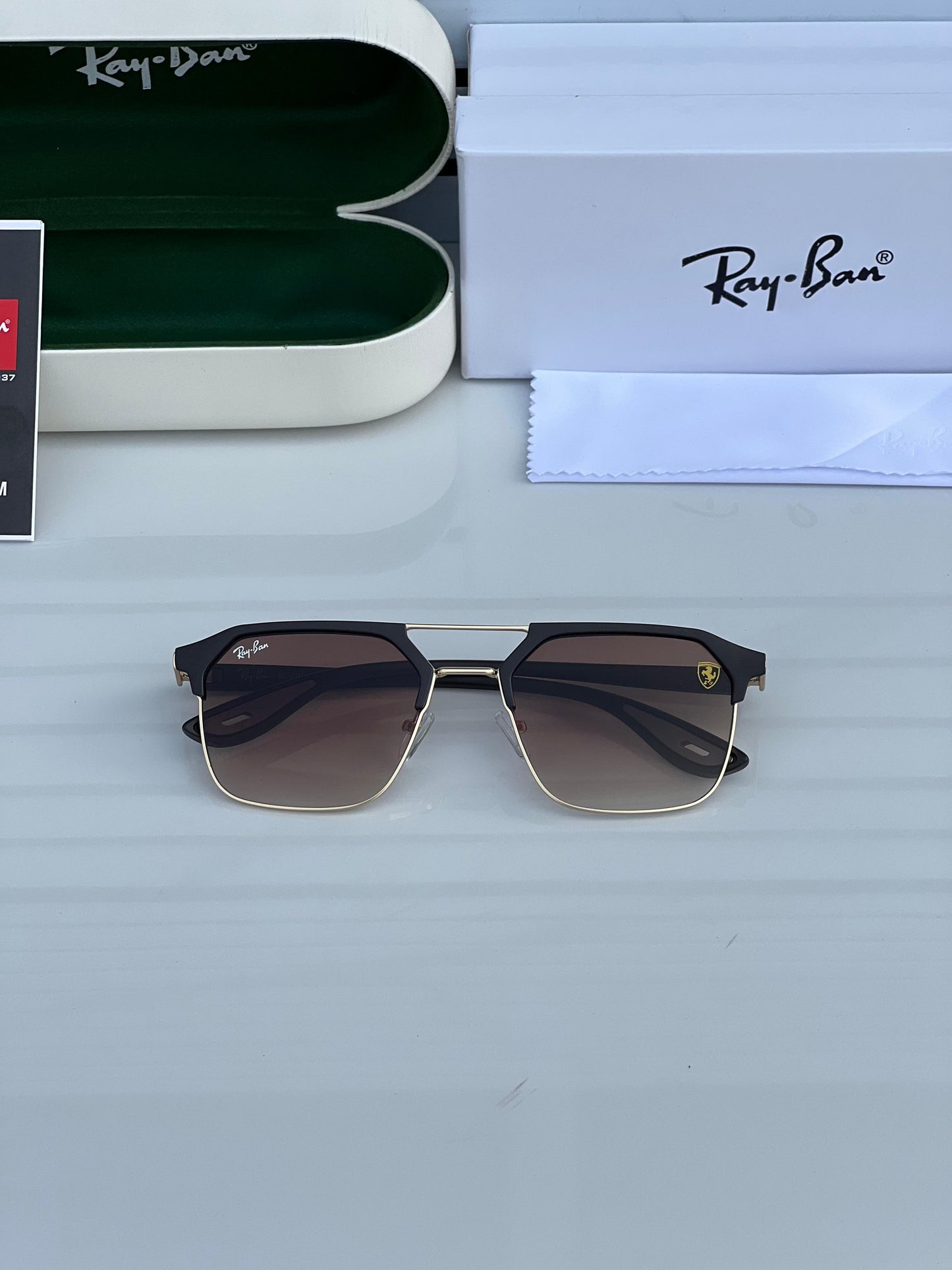 RAY BAN 04 GOLD BROWN