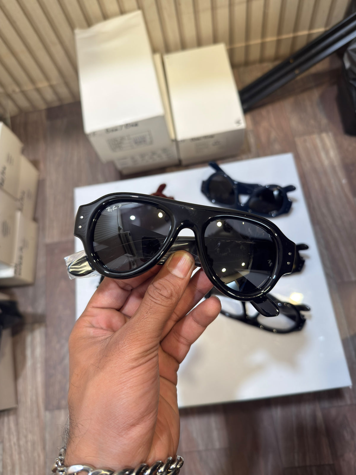 RAYBAN  AVIATOR, PUFFER