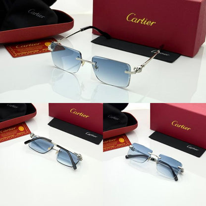 Cartie.r 2521 silver blue shaded