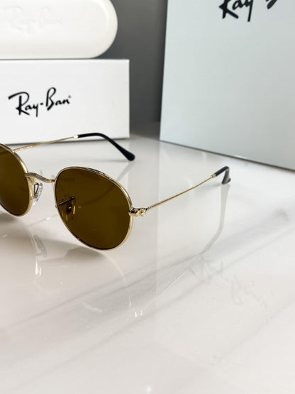 Rayban gold brown 3447