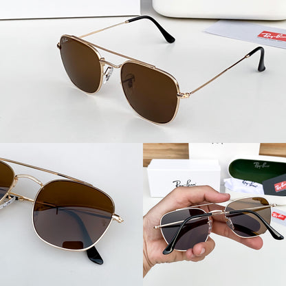 RAYBAN 3557 gola brown