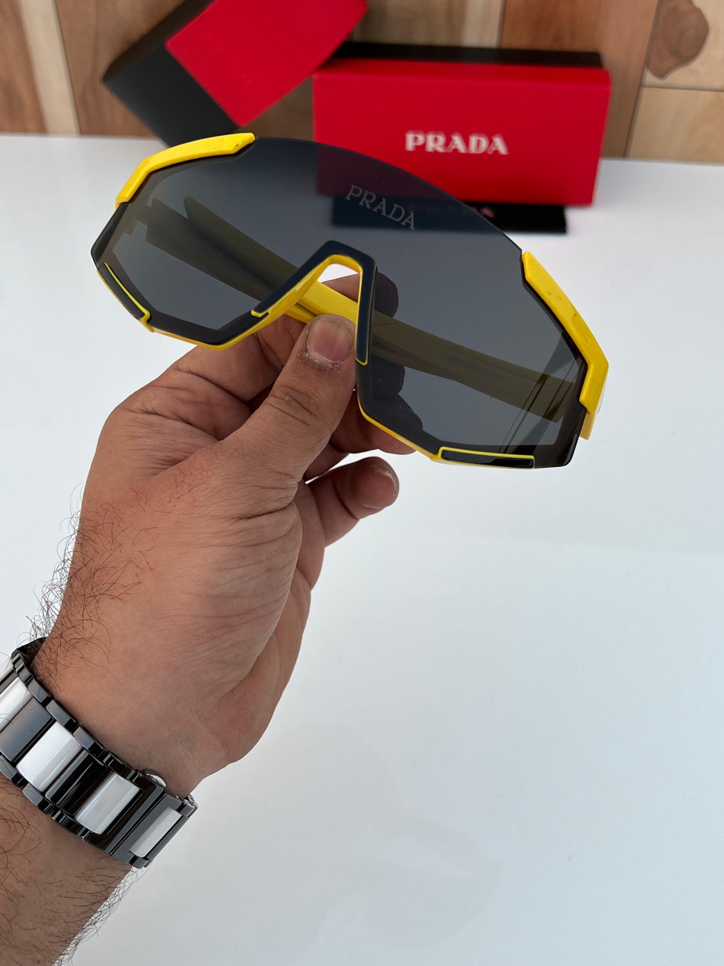 PRADA YELLOW BLACK