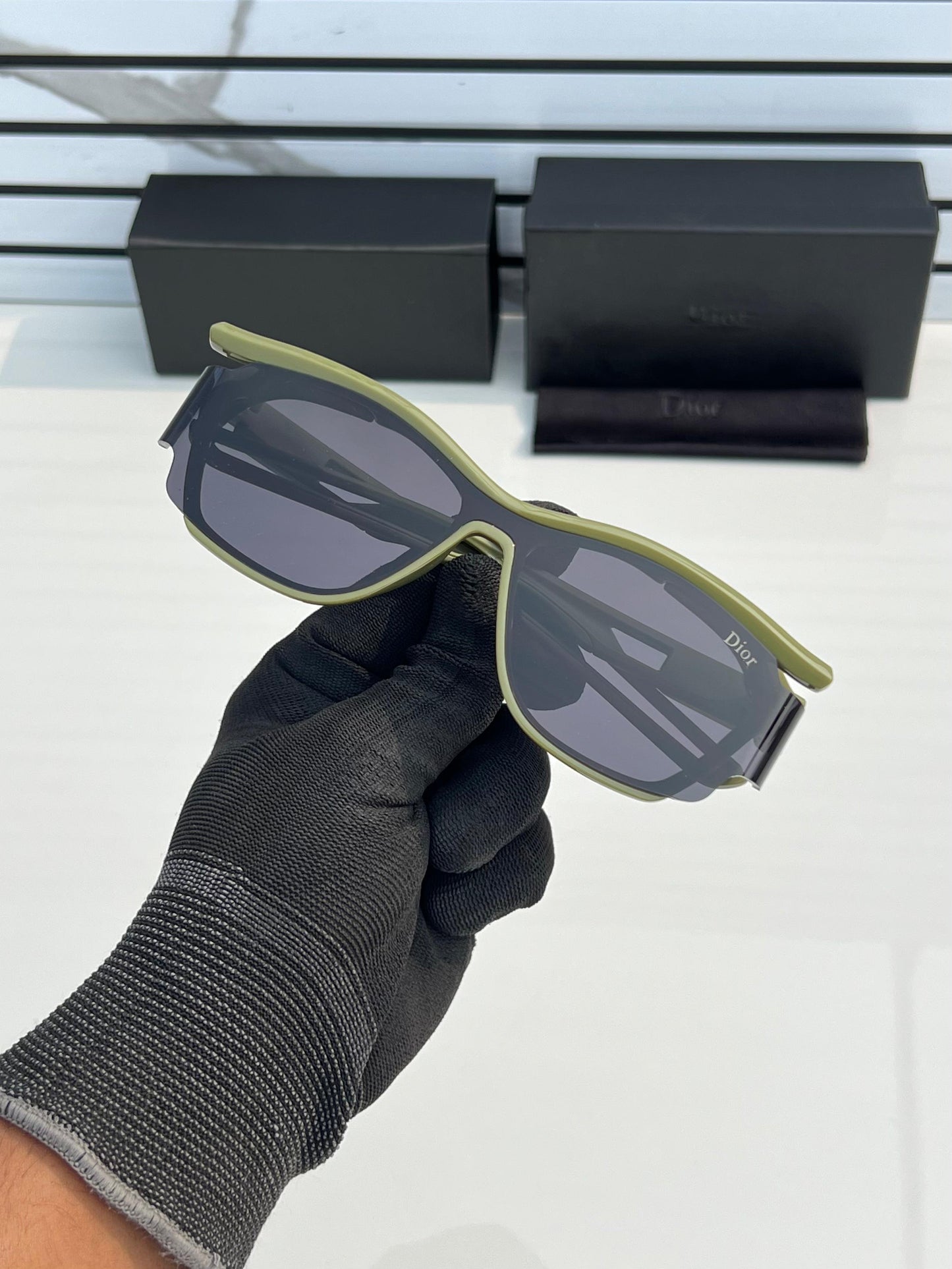 DIOR GREEN BLACK