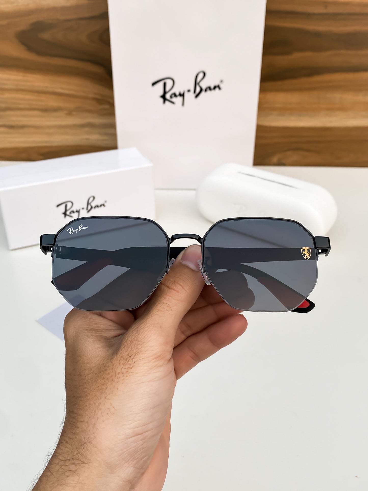 RAY BAN 07 FULL BLACK