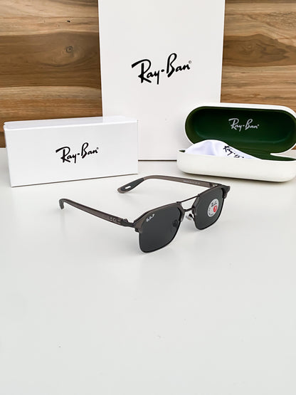 RAYBAN 04 MATT GUN GREY BLACK