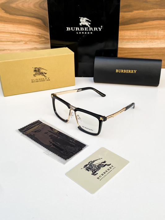 BURBERRY FRAME GOLD BLACK