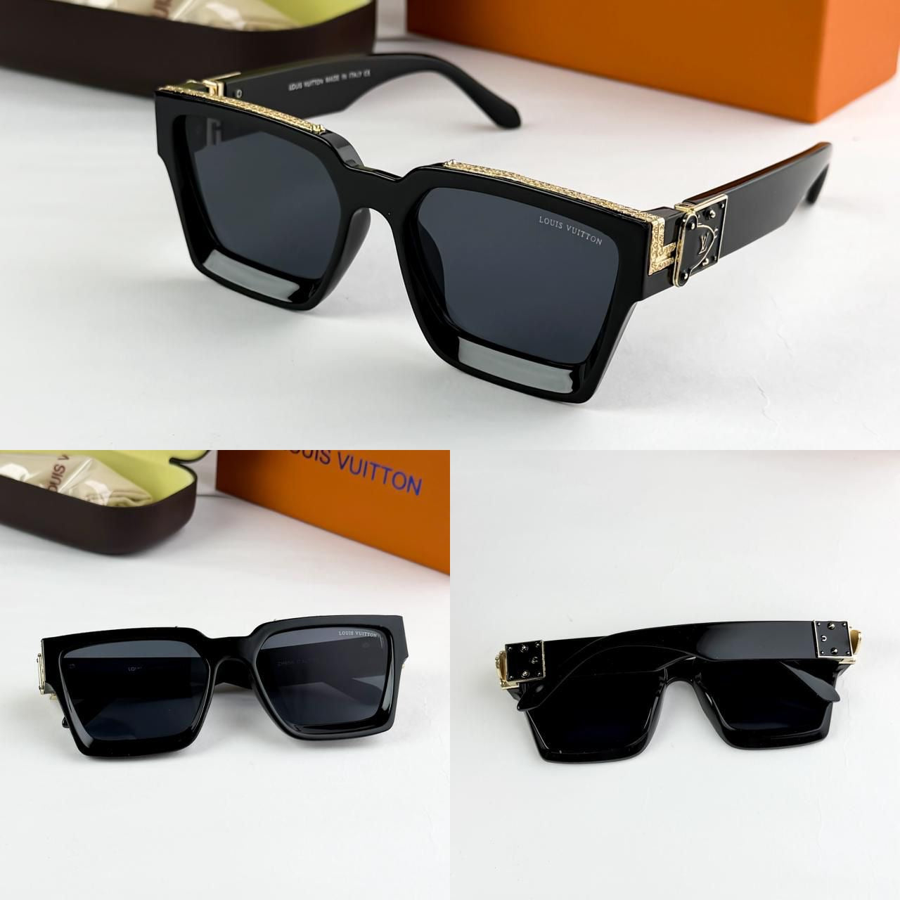 LOUIS VUITTON GOLD BLACK 65N