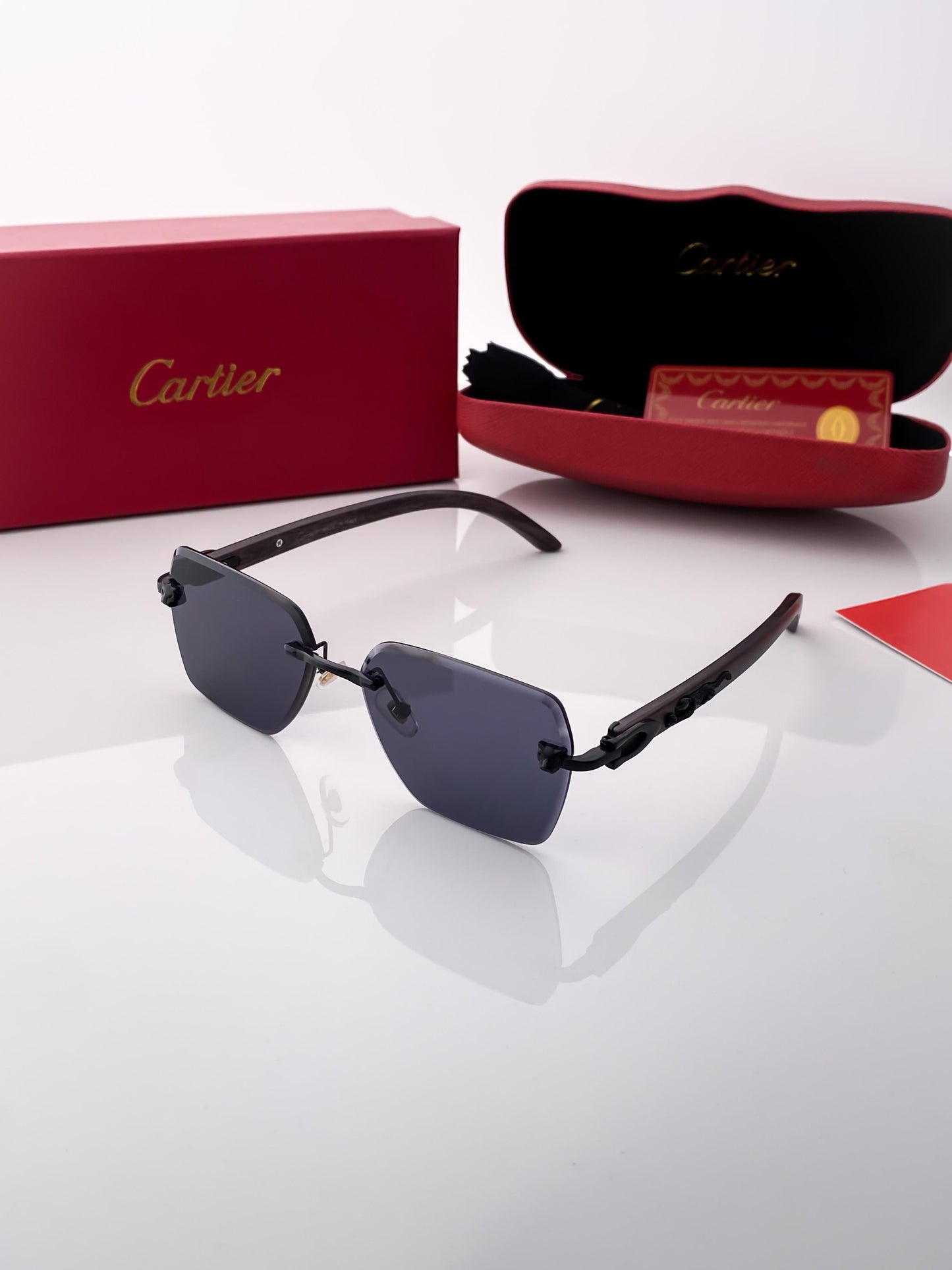 CARTIER 82202 WOODEN FULL BLACK