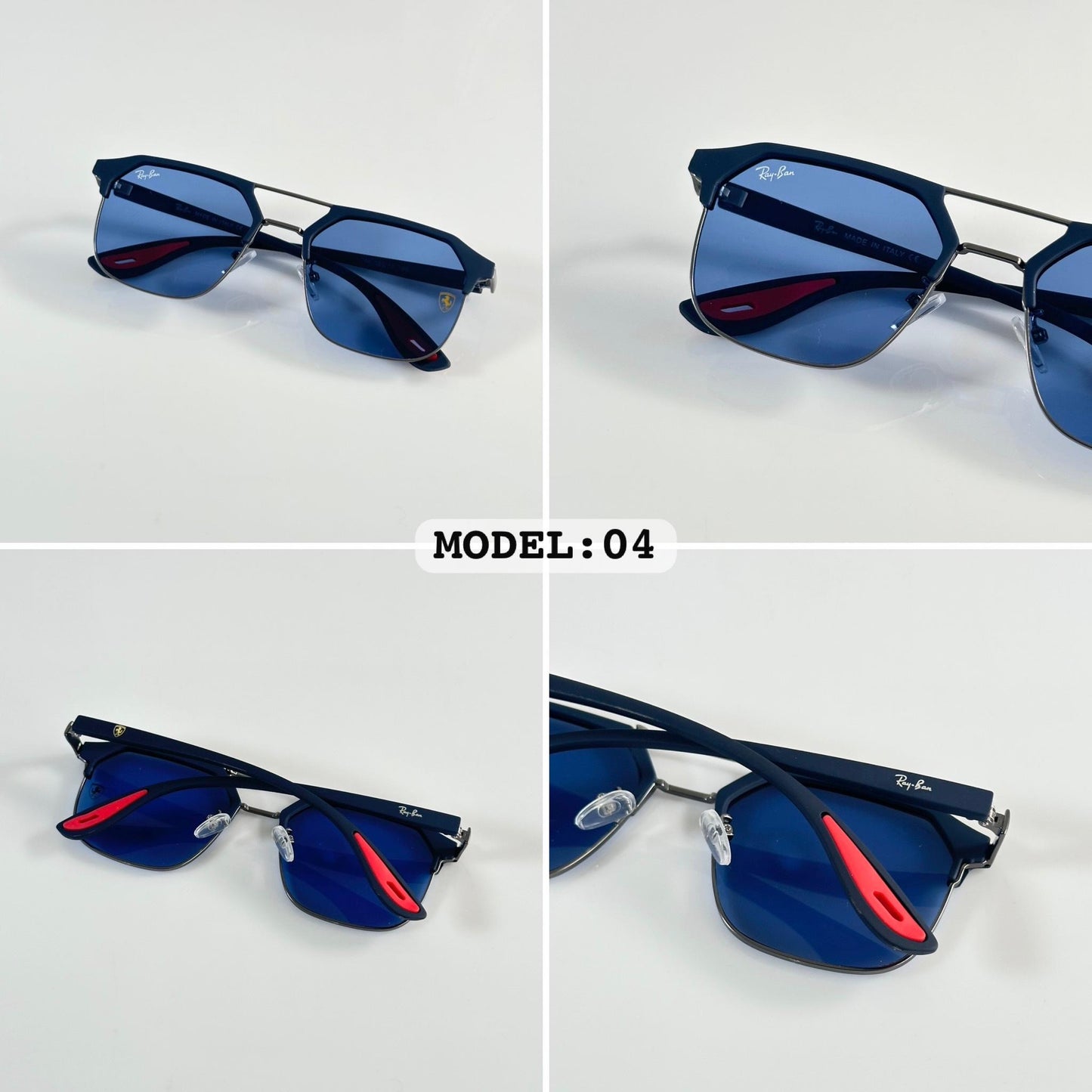 RAYBAN 04 BLUE BLACK