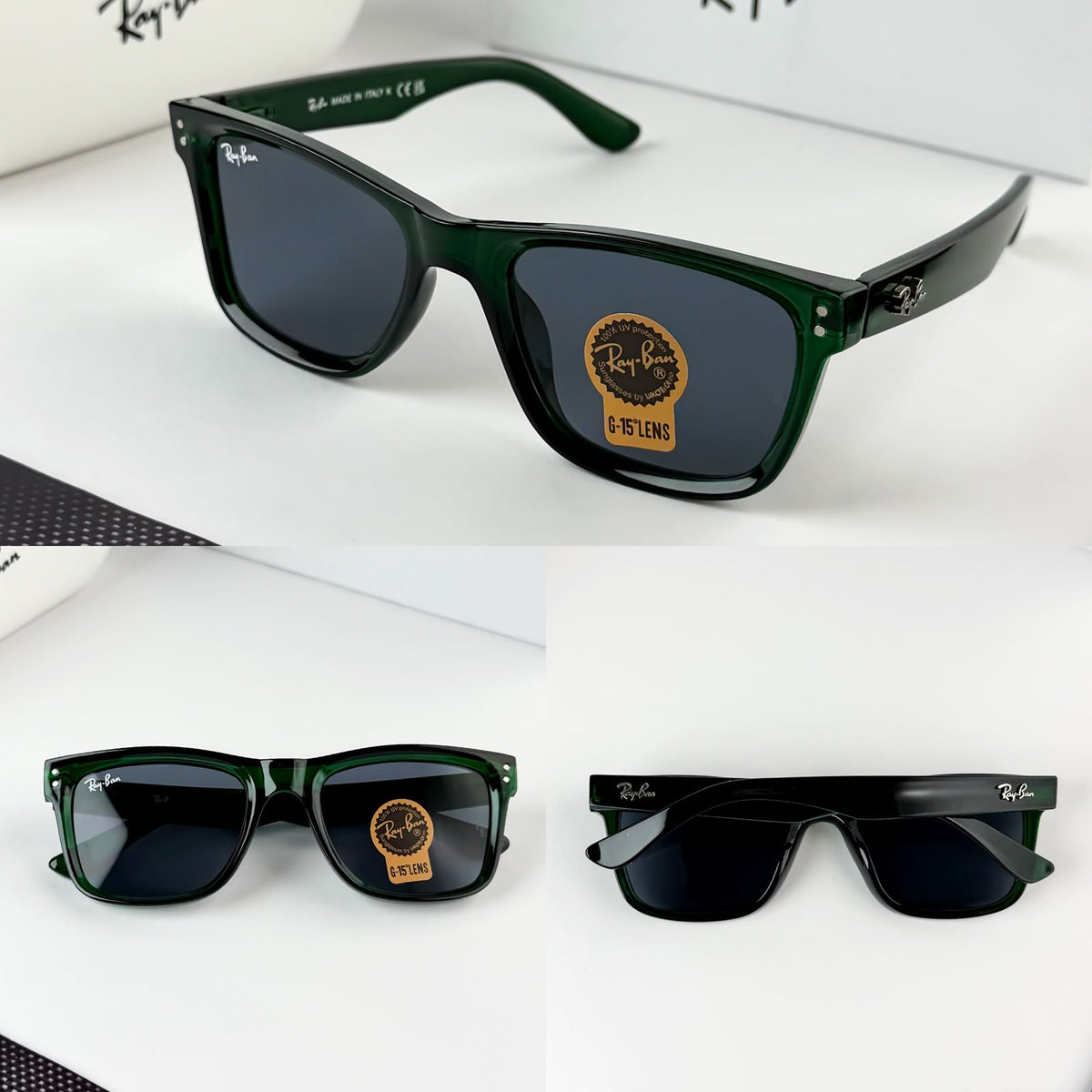 RAYBAN REVERSE GREEN 05