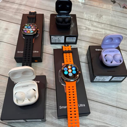 COMBO OFFER 💯SAMSUNG ULTARA WATCH AND SAMSUNG BUDS 2 pro