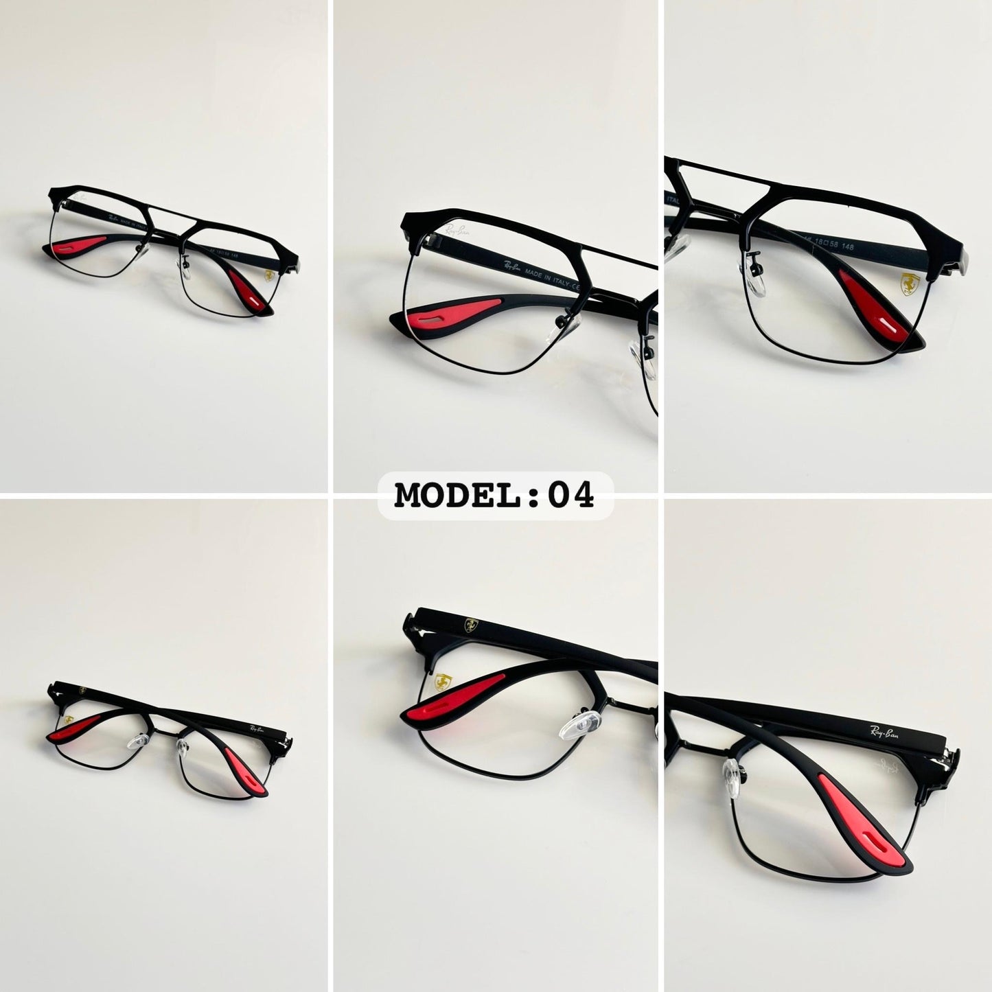 RAYBAN 04 BALCK FRAME