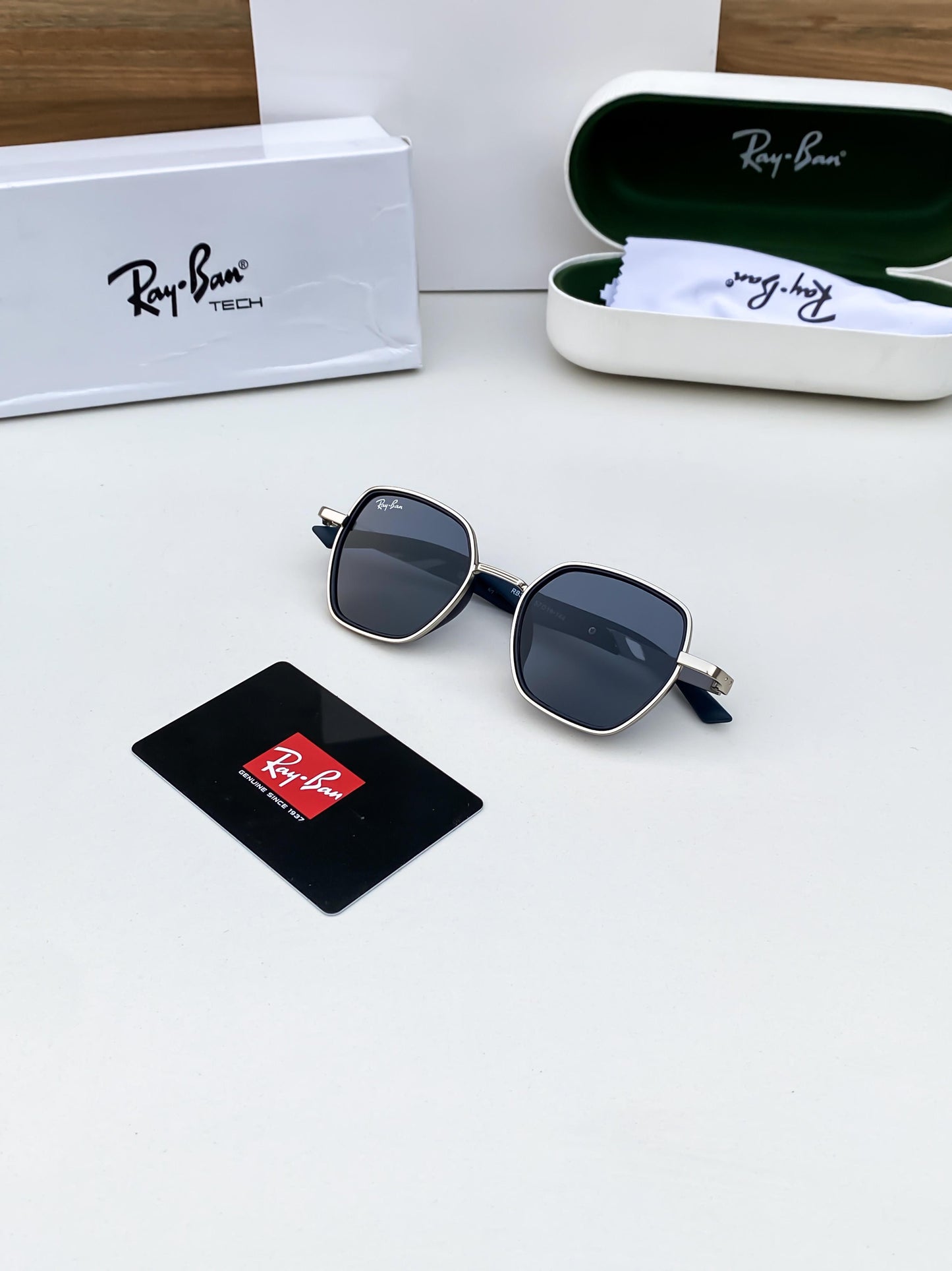 RAYBAN 3622 SILVER BLUE