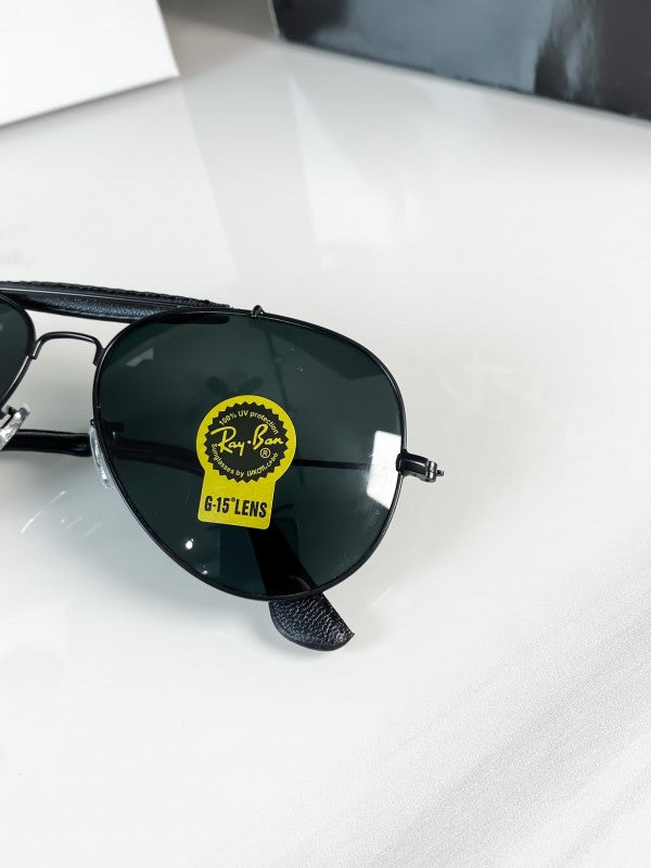 Rayban black bar 3422