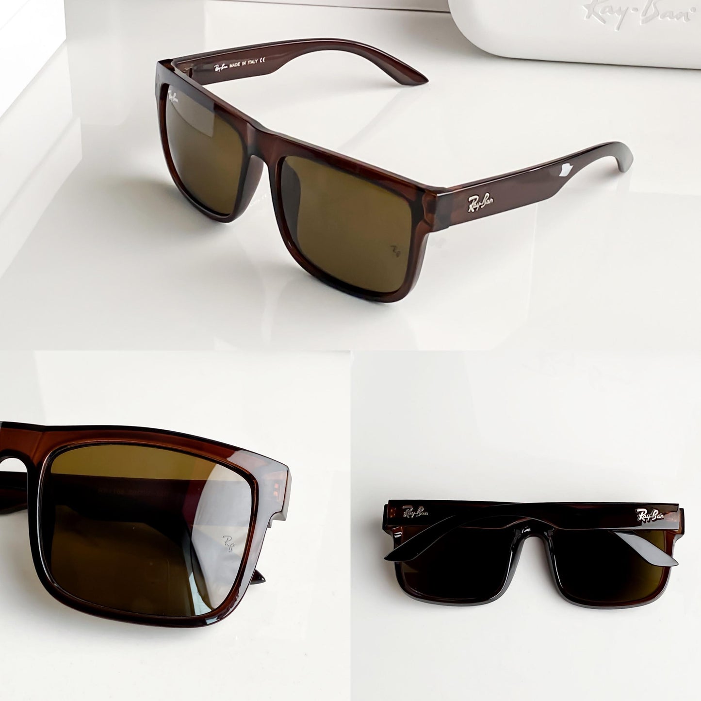 RAY BAN FULL BROWN