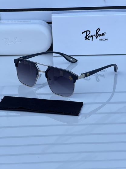 Rayban 04 mate blue black shades