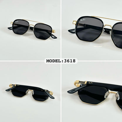 RAYBAN. 3618 GOLD