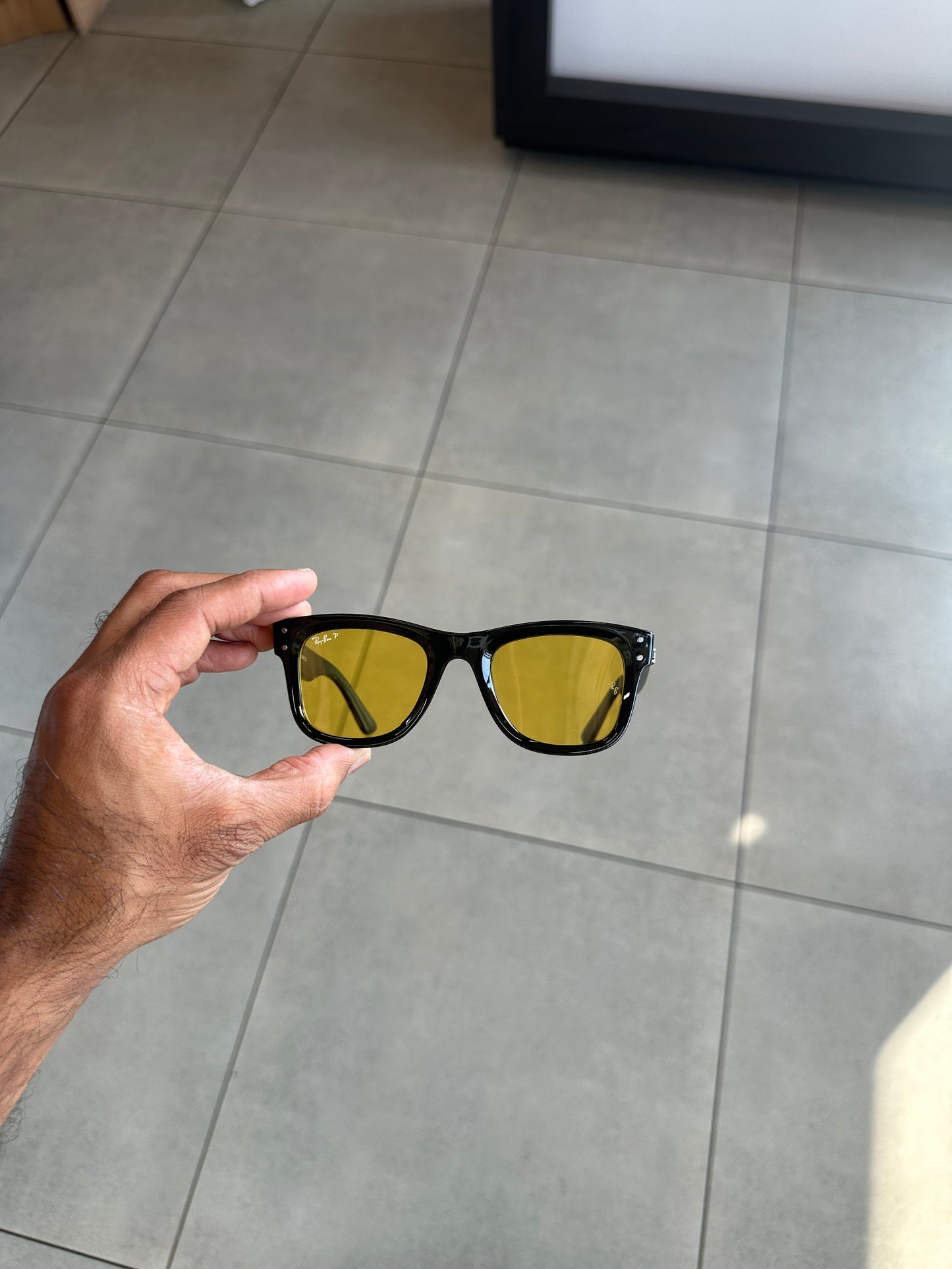 RAYBAN 05 yellow black