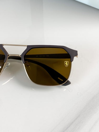 Rayban 04 gold brown