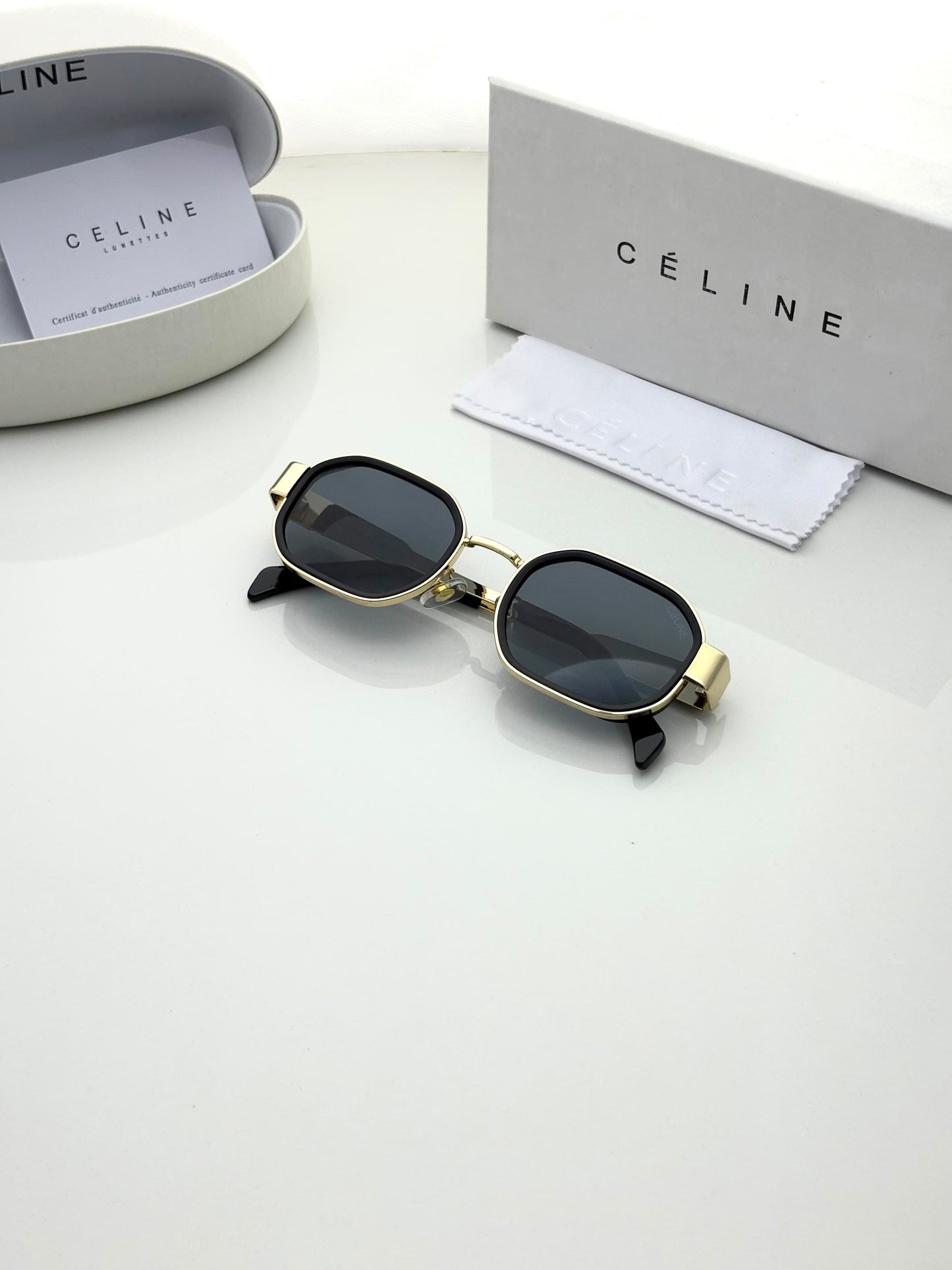 CELINE golden black
