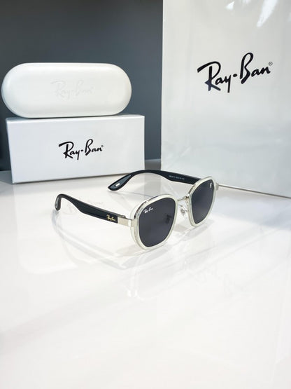 Rayban silver black 3674