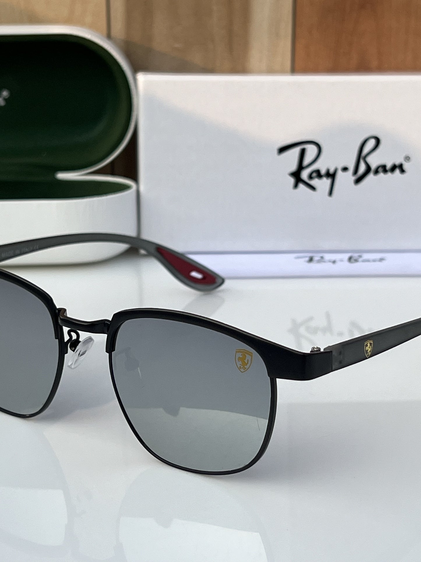 Rayban 03 black silver