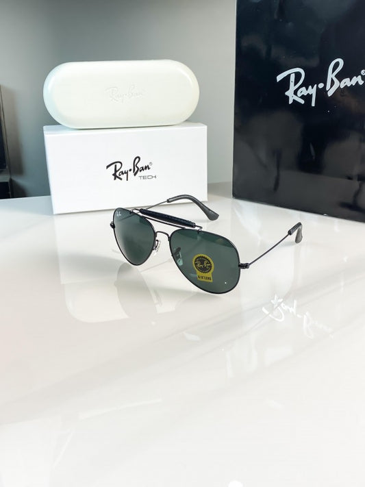 Rayban black bar 3422