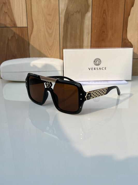 VERSACE BROWN GOLDEN