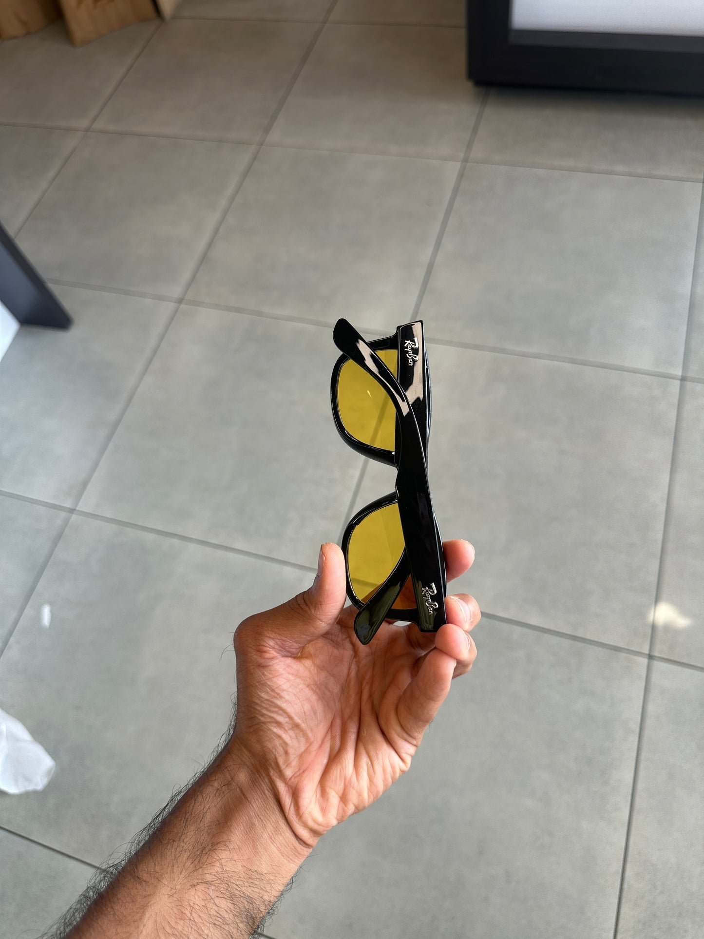 RAYBAN 05 yellow black