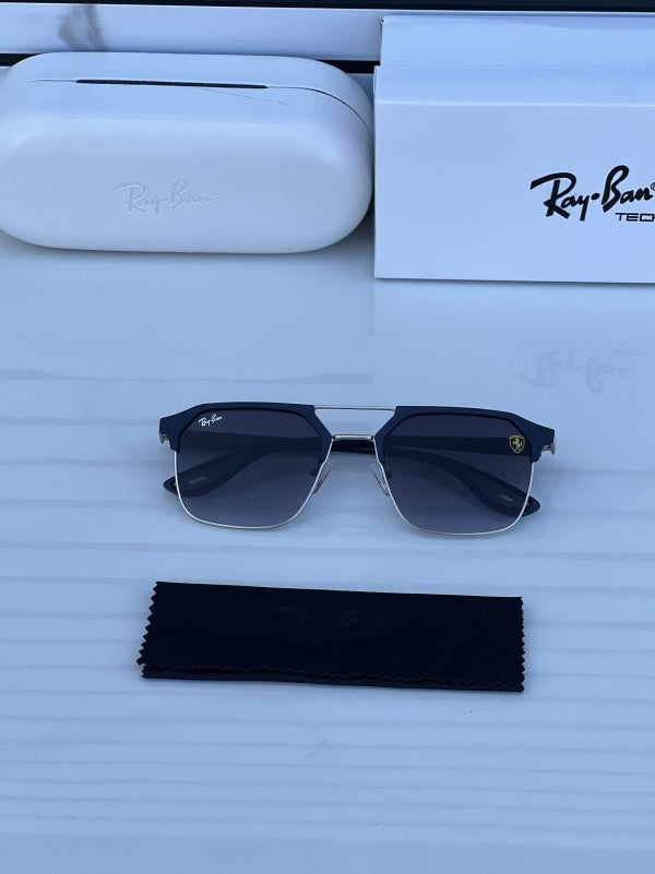 Rayban 04 mate blue black shades