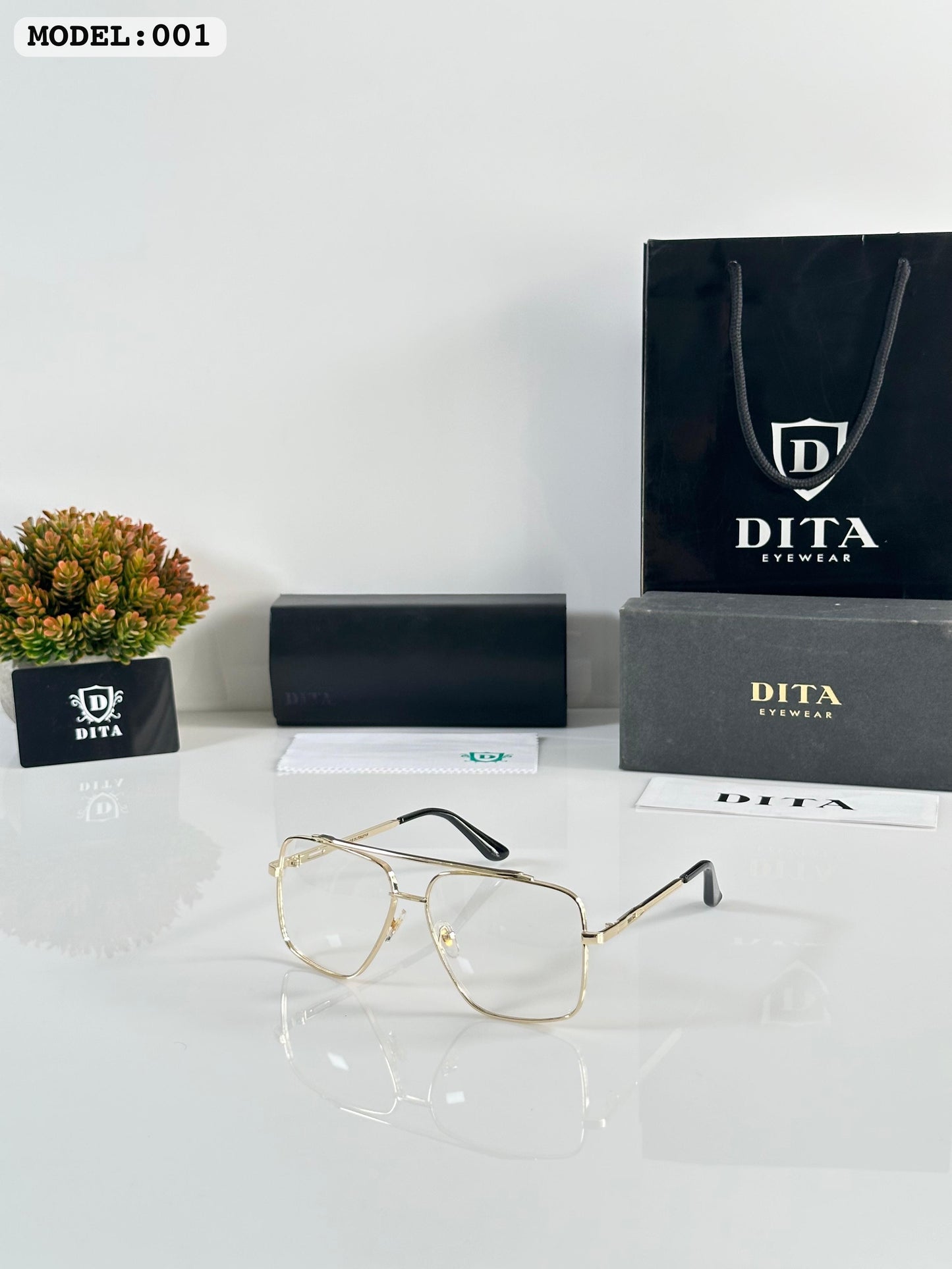 DITA 001 GOLD FRAME