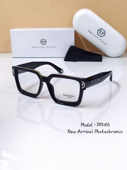 PHILIPP PLEIN PP146 GLOSSY BLACK DESIGNER SHOWROOM HIT MODEL 426
