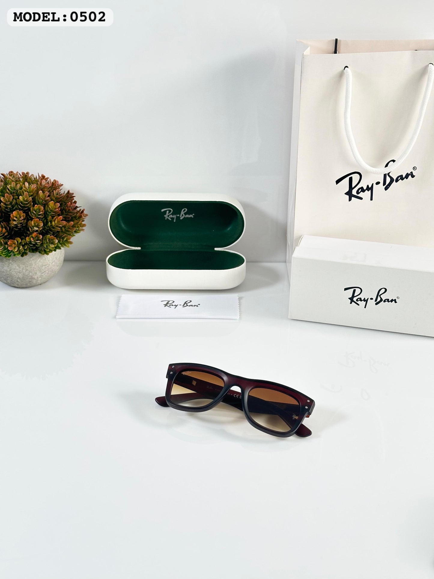 RAY BAN REVERSE BROWN