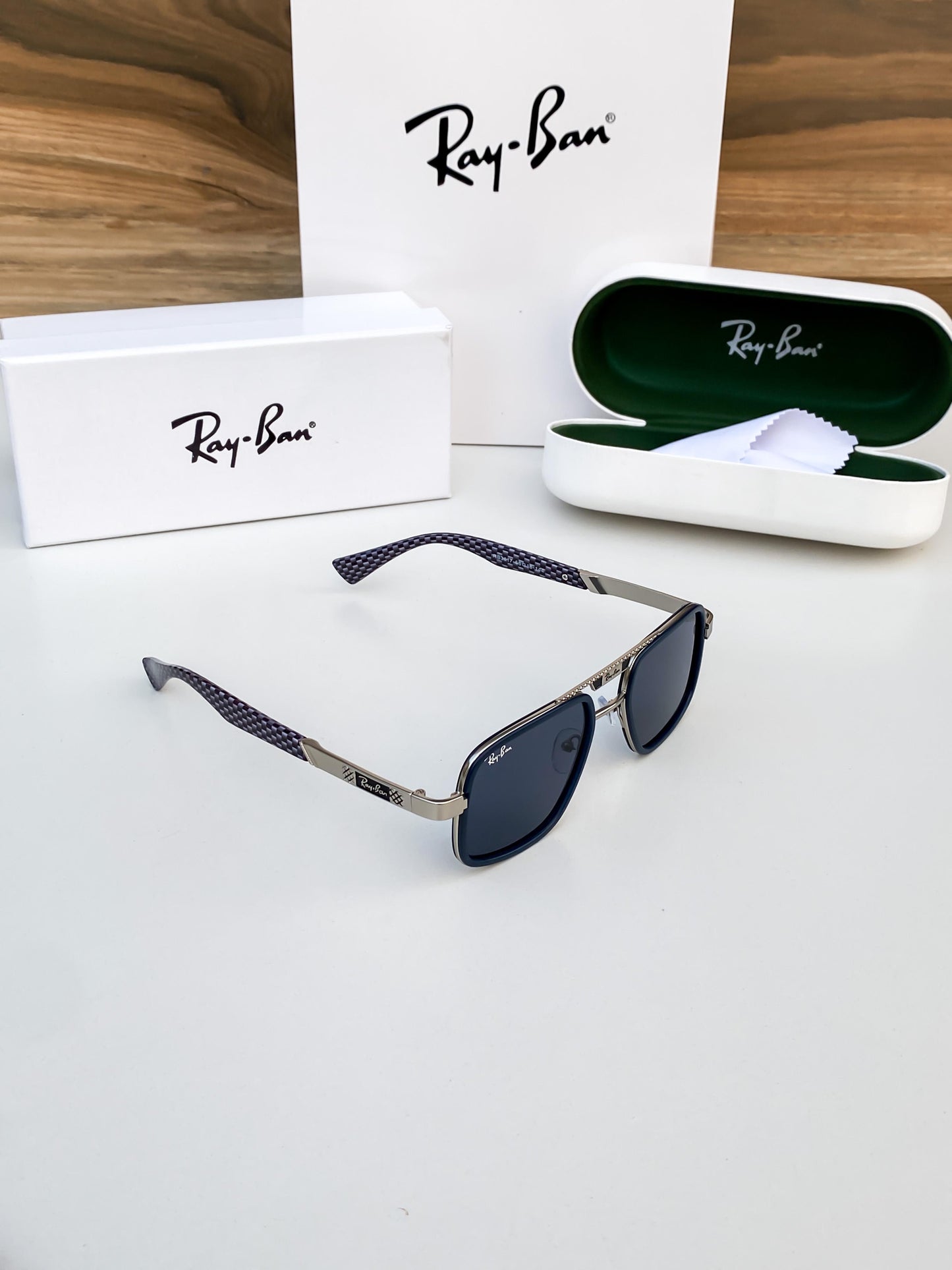 RAYBAN 3617 SILVER BLUE