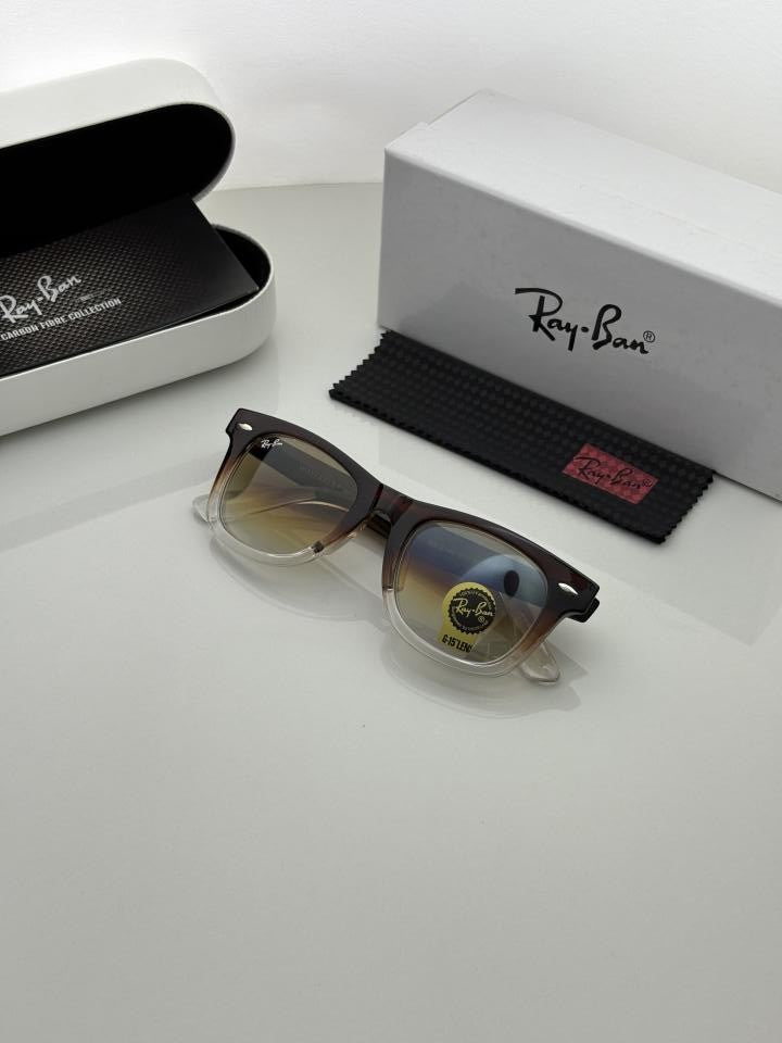Rayban 2140 brown shaded