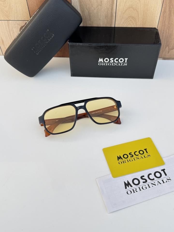 Moscot 20381 brown yellow